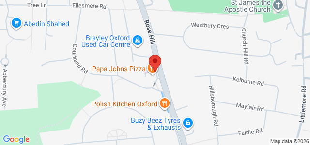 Map showing Salt & Vinegar in Oxford